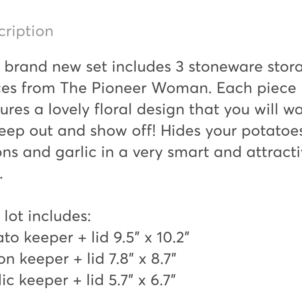 The Pioneer Woman Keeper Bundle - Picture 3 of 4